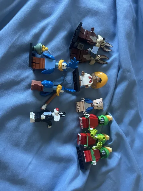 LEGO Looney Tunes Minifigure Lot 71030 Marvin the Martian, Road Runner +