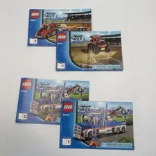 Lego 60056 And 60027 Instruction Manuals 