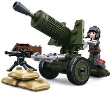 Sluban SL07122, WWII - Mini Building Set Flak (88 Pieces) [M38-B0678A], Playset, ...