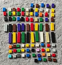 Building bricks Bulk Lot Multicolor Bricks & Shapes Age 4+ (Pieces 95)