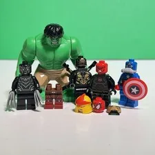 Lego Marvel ULTRA RARE Minifigure, Bigfig, And Minifig Parts LOT!