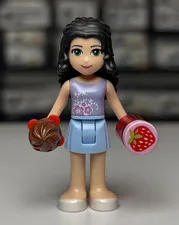 LEGO Friends Emma Minifigure Mini Doll frnd0090 30396 41095 House frnd090