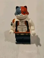 LEGO Meowscles Minifigure Fortnite Battle Bus 77073 fort008 mini figure free shi