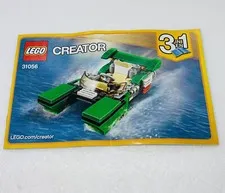 2017 LEGO CREATOR Water Craft Instruction Booklet 31056 P2