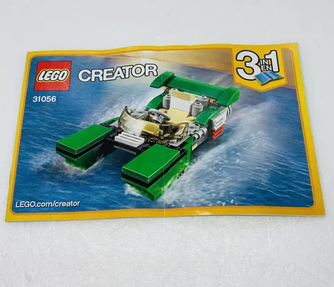 2017 LEGO CREATOR Water Craft Instruction Booklet 31056 P2