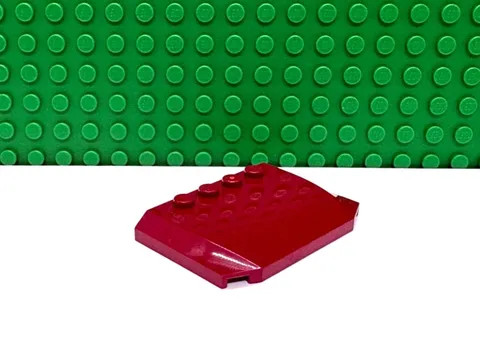 Lego 1 Dark Red 4x6 sloped Hood car truck NEW