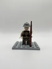 LEGO United Bricks WW2 French Infantryman Minifigure - Like New