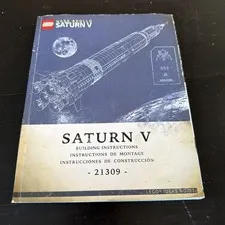 LEGO® 92176 Ideas NASA Apollo Saturn V - Building Instructions Manual Book ONLY