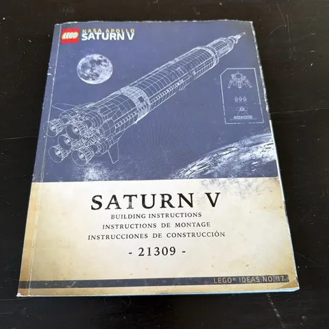LEGO® 92176 Ideas NASA Apollo Saturn V - Building Instructions Manual Book ONLY