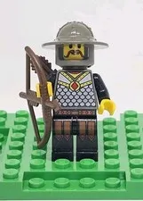 LEGO Castle Knights Kingdom 1 Knight 2 cas247 Minifigure 6091 6098
