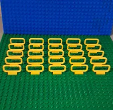 LEGO Yellow Bar Fence 1x2x4.              Lot Of 25. Excellent Condition.