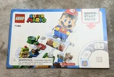LEGO Super Mario 71360 Adventures with Mario Illustrated Manual Booklet