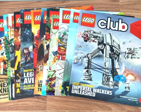 Lego and Lego Club Magazines 2000's plus Bionicle Lot of 13 acceptable