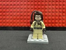 LEGO Ghostbusters Dr. Egon Spengler Minifigure gb012a 2016 Firehouse. Arm Print