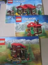 Lego Creator Building Instructions Instruction 31048 Part 1,2,3 Part 1,2,3