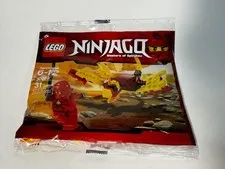 Lego Ninjago: Dragon Fight Polybag (30083) - New & Sealed Kai The Golden Weapons