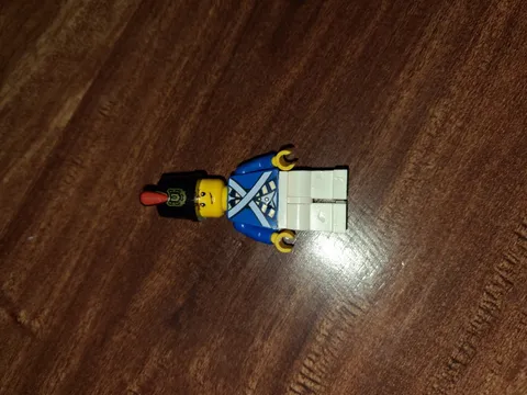 LEGO Minifigure Imperial Soldier pi061 Pirates Vintage 1989 Bluecoat Figure
