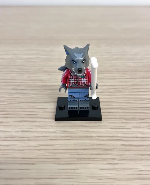 LEGO Minifigures Series 14 Monsters Wolf Guy Minifigure Werewolf