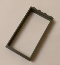 Lego x1 Dark Bluish Gray 1x4x6 Door Frame, 60596 (028-186)