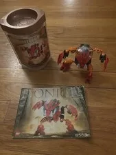 LEGO BIONICLE Tahnok (#8563) w/ Krana, Canister, and Manual