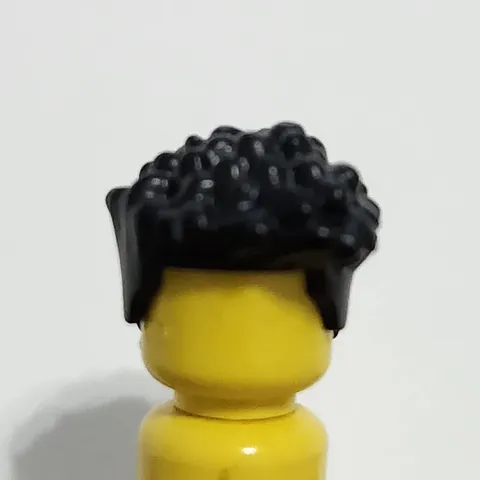Lego Hair Black African American Short Male Man Minifigure Minifig Town City