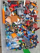 12 lbs LEGO Bulk Lot Mixed Bricks Parts Pieces Random Assorted Colors Lot 4