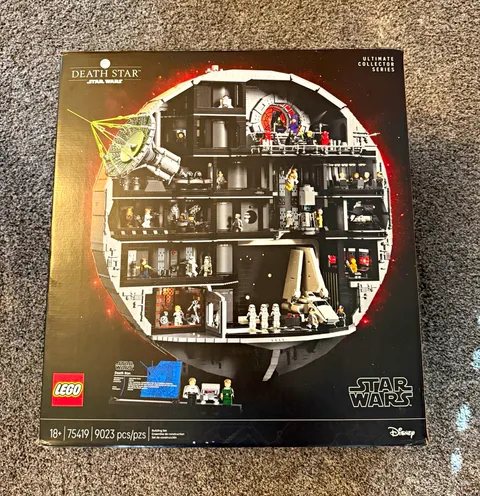 LEGO Star Wars UCS Death Star 75419 Complete Set 9023 Pieces