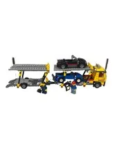 LEGO City: AUTO TRANSPORTER (60060) w/ CARS, MINIFIGS, INSTRUCTIONS. No Box. Ret