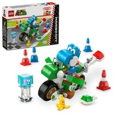 LEGO Super Mario Mario Kart Yoshi Bike Building Set Toy