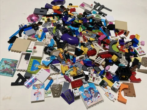 LEGO FRIENDS 1 LB Bulk Lot Random Mixed Pieces Bricks Parts Used