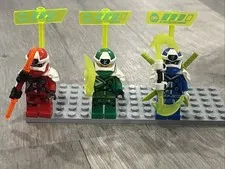Lego Ninjago Digi Kai Digi Lloyd Jay Minifigure Lot Authentic