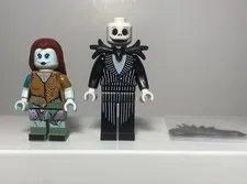 Lego 21351 Nightmare Before Christmas Jack Skellington (Long) & Sally Minifigure
