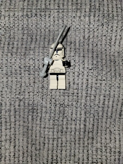 Lego Star Wars Black Head Clone Trooper.