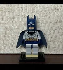 Lego Batman 7786 & 7787 BATMAN MINIFIGURE bat022 Light bluish grey, blue mask