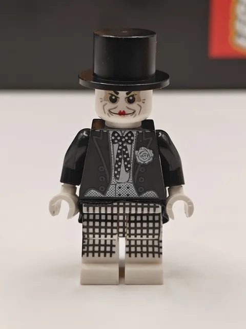NEW DC Comics The Joker (Black Tailcoat) Custom Lego Minifigure 76161  Batman 