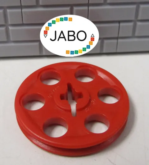 (E15 /5 /7 ) LEGO Technic 4185 Pulley / Deflection Pulley red