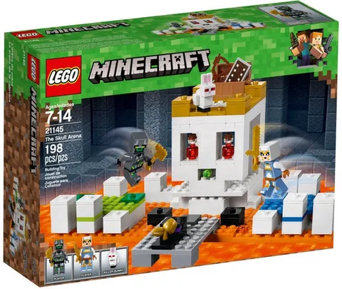 LEGO Minecraft 21145 The Skull Arena Building Set New Sealed