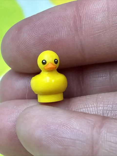 Lego Land Animal Yellow Duckling Baby Duck Bird Figure 49661pb01