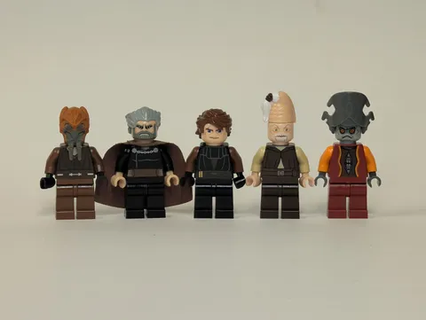 LEGO Star Wars Clone Wars Minifigure Lot Count Dooku Ki-Adi-Mundi Nute Gunray