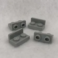 LEGO 99780 Light Bluish Gray Bracket 1 x 2 - 1 x 2 Inverted (x4)