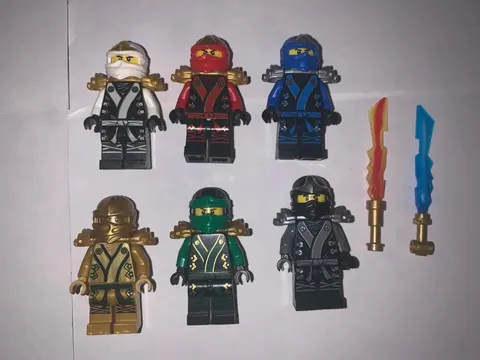 LEGO Ninjago The Final Battle Figures Lot of 6 Minifigures