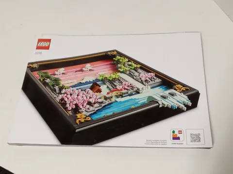 Lego 31218 Manual For ART Japanese Cherry Blossom Landscape Instructions Only