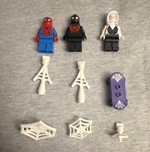 LEGO marvel, Spider-Man trio with all accessories with free, J Jonah Jamison