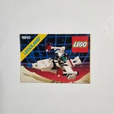 LEGO Instruction Manual 6810 Laser Ranger Space Legoland 1989 Vintage Guide