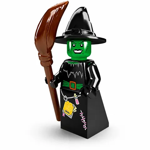 Lego Collectable Minifigures Series 2 Witch Complete & Unassembled 8684