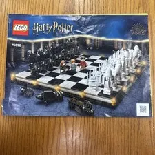 LEGO 76392 Hogwarts Wizard’s Chess Set INSTRUCTION MANUAL ONLY Harry Potter