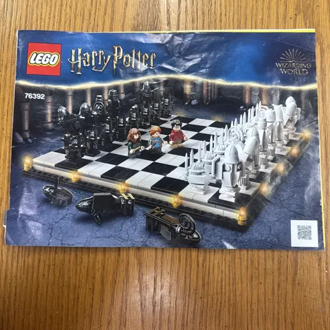 LEGO 76392 Hogwarts Wizard’s Chess Set INSTRUCTION MANUAL ONLY Harry Potter