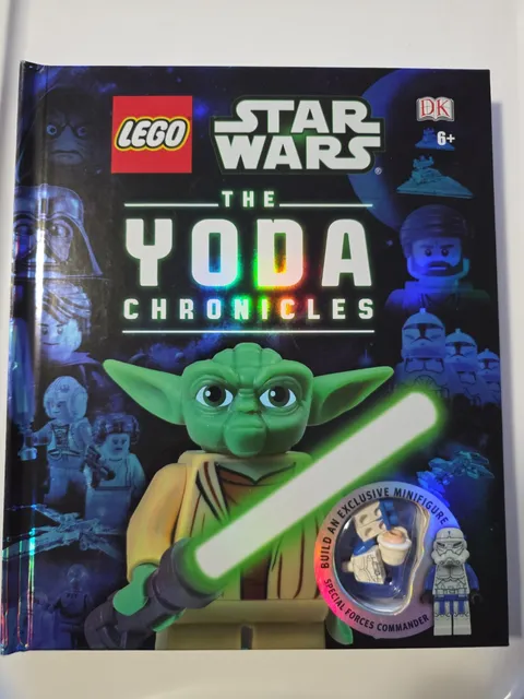 Lego Star Wars: The Yoda Chronicles 2013 Book w/Special Forces Commando Mini Fig