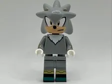 LEGO Silver the Hedgehog Minifigure Sonic the Hedgehog From 77118