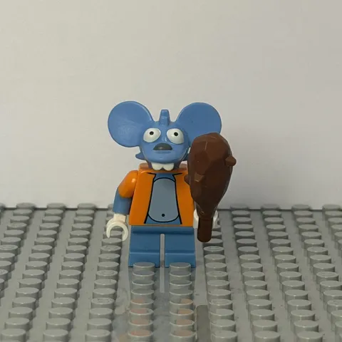LEGO Simpsons Itchy Minifigure Series 2 71009 Genuine Complete Rare